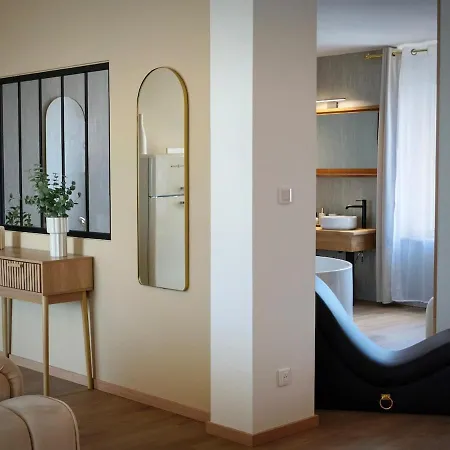 Appartement Le Nid Poudre - Romantique Baignoire Ilot *