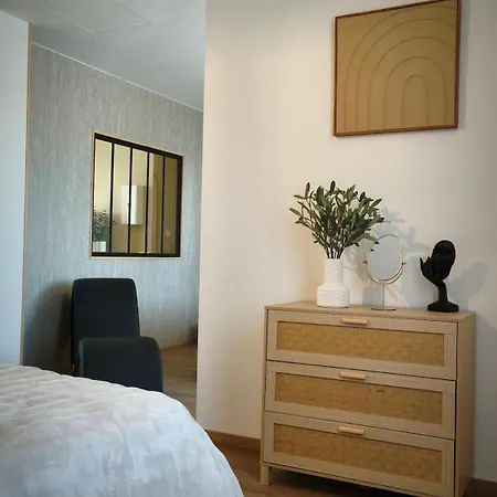 Le Nid Poudre - Romantique Baignoire Ilot Appartement