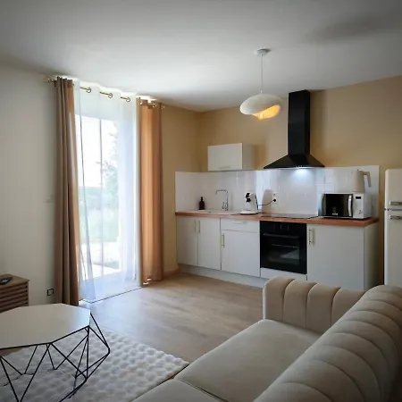 Le Nid Poudre - Romantique Baignoire Ilot Appartement Saint-Eulien